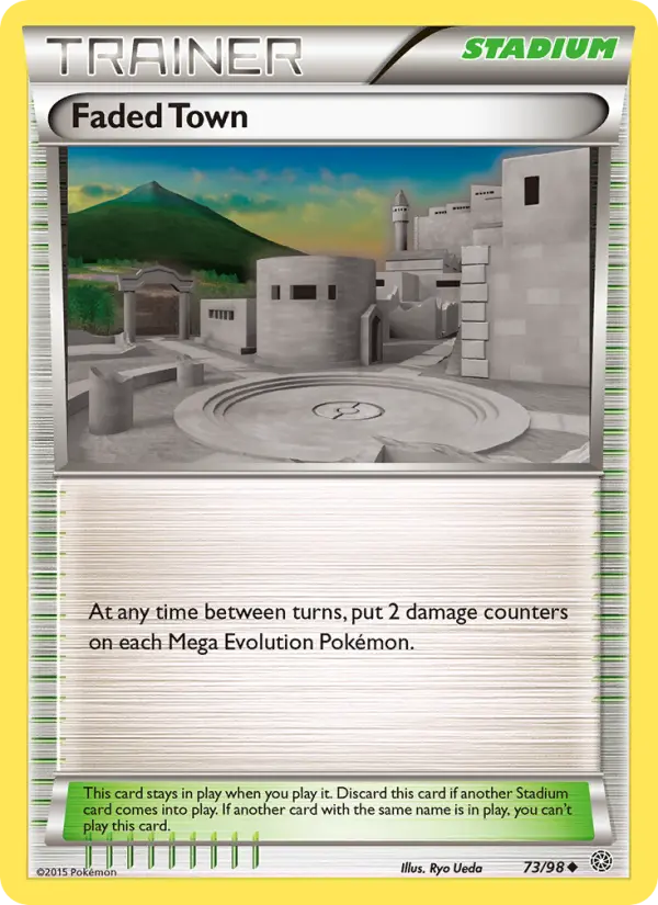 Faded Town Uncommon Pokemon card #73 from Ancient Origins