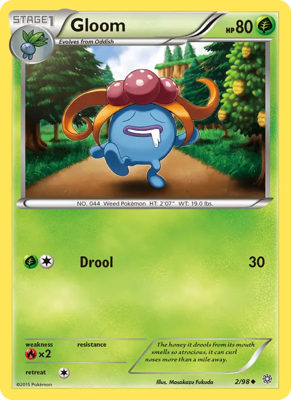 Gloom Uncommon Pokemon card #2 from Ancient Origins