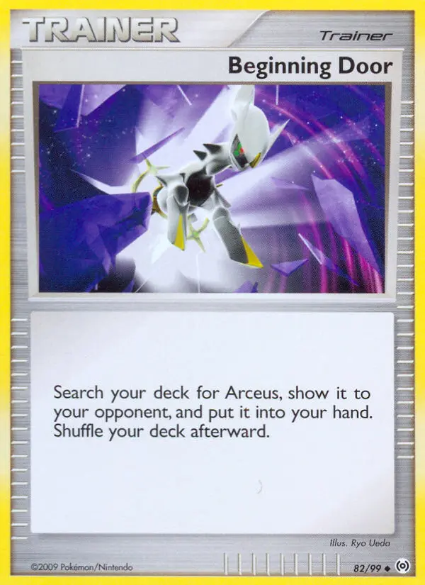 Beginning Door Uncommon Pokemon card #82 from Arceus