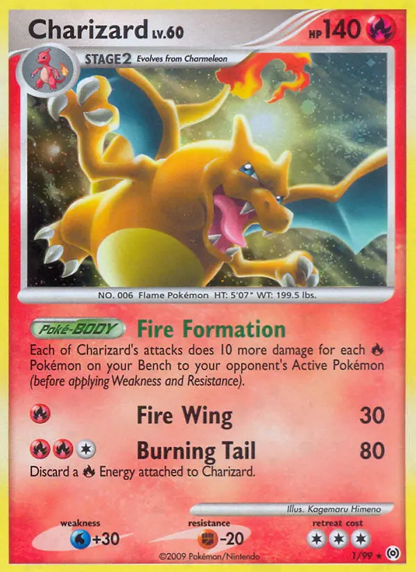 Platinum representative Pokemon card artwork