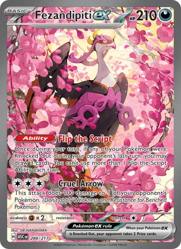 SIE NANAHARA Pokemon card artwork