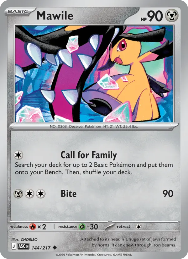 CHORISO Pokemon card artwork