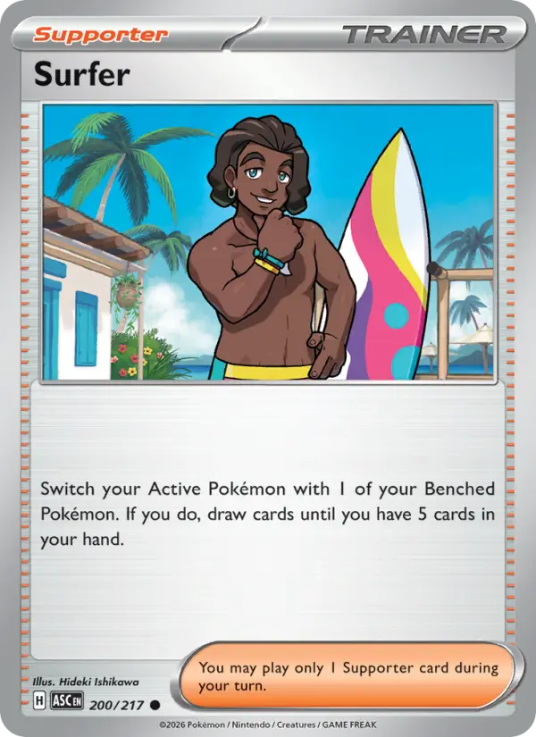 Hideki Ishikawa Pokemon card artwork
