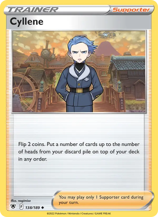 Cyllene Uncommon Pokemon card #138 from Astral Radiance