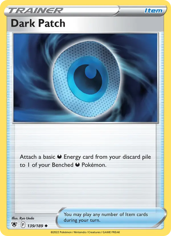 Dark Patch Uncommon Pokemon card #139 from Astral Radiance