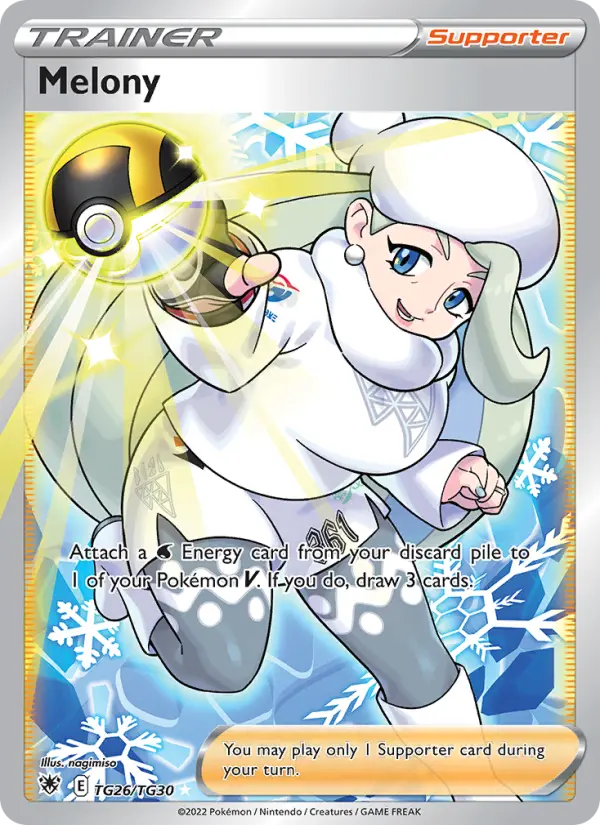 Melony Ultra Rare Pokemon card #TG26 from Astral Radiance