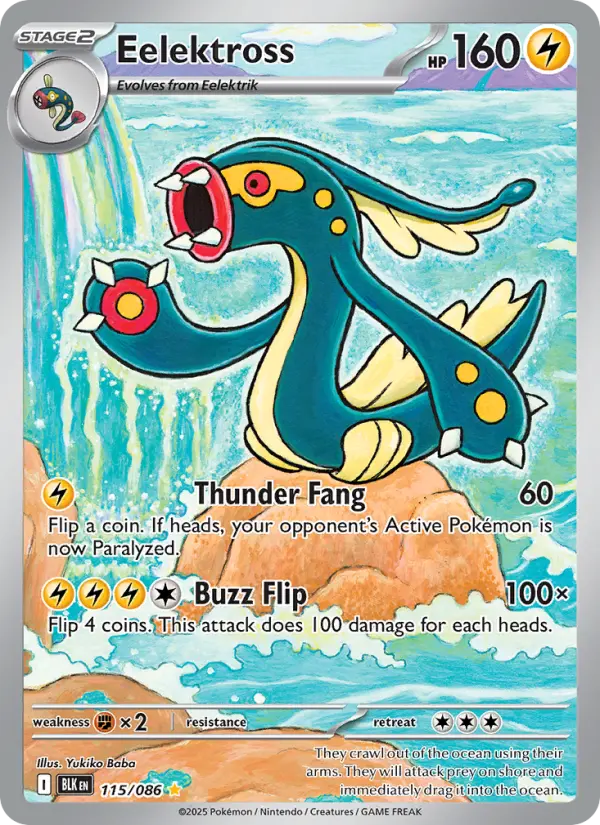 Yukiko Baba Pokemon card artwork