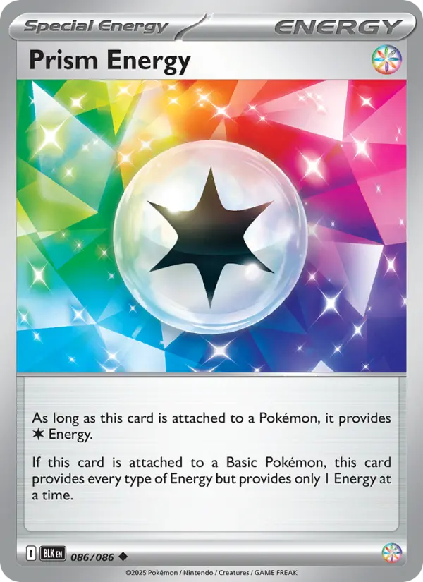 Prism Energy Uncommon Pokemon card #086 from Black Bolt
