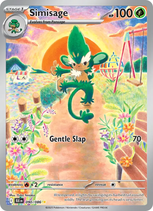 Yuka Tanaka Pokemon card artwork