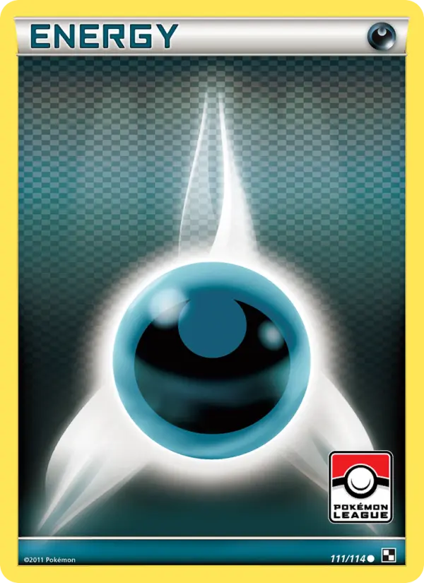 Darkness Energy Common Pokemon card #111 from Black & White