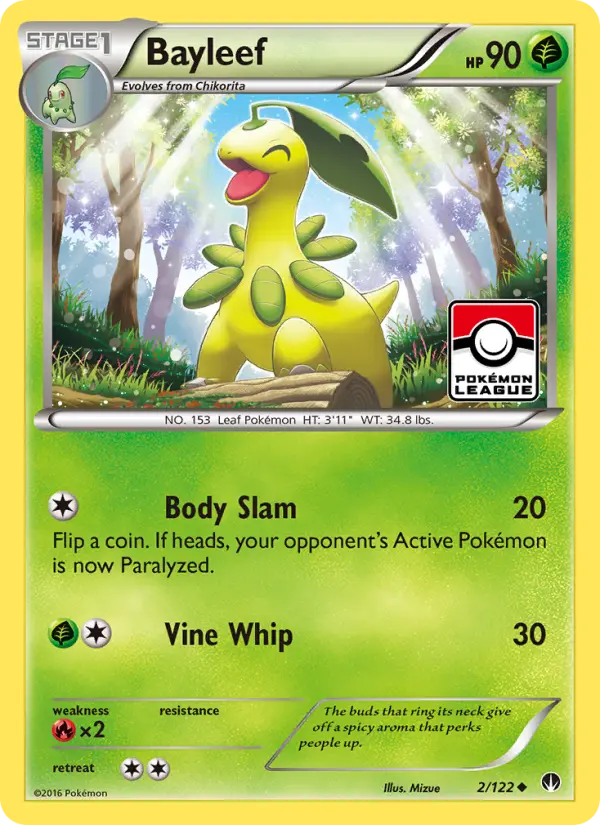 Bayleef Uncommon Pokemon card #2 from BREAKpoint