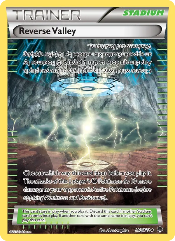 Reverse Valley Uncommon Pokemon card #110 from BREAKpoint