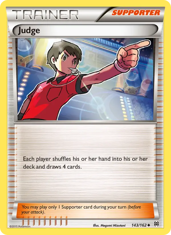 Judge Uncommon Pokemon card #143 from BREAKthrough