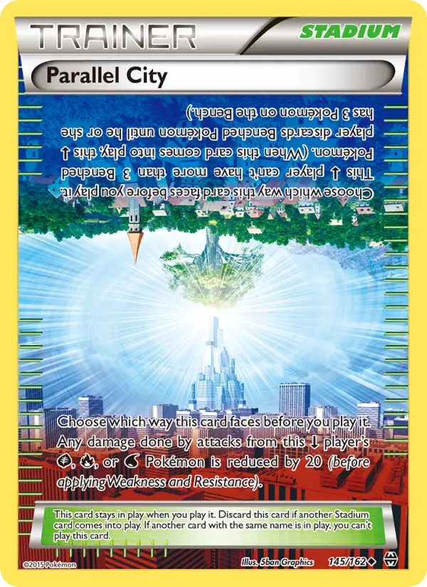 Parallel City Uncommon Pokemon card #145 from BREAKthrough