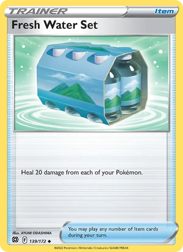Fresh Water Set Uncommon Pokemon card #139 from Brilliant Stars