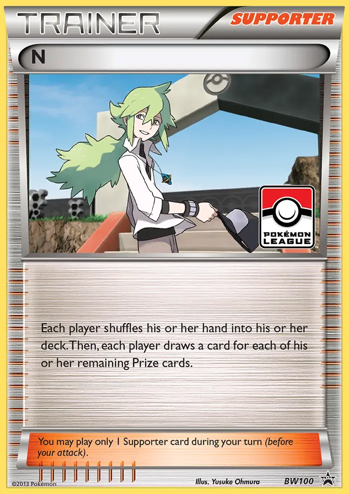 N Uncommon Pokemon card #BW100 from BW Black Star Promos