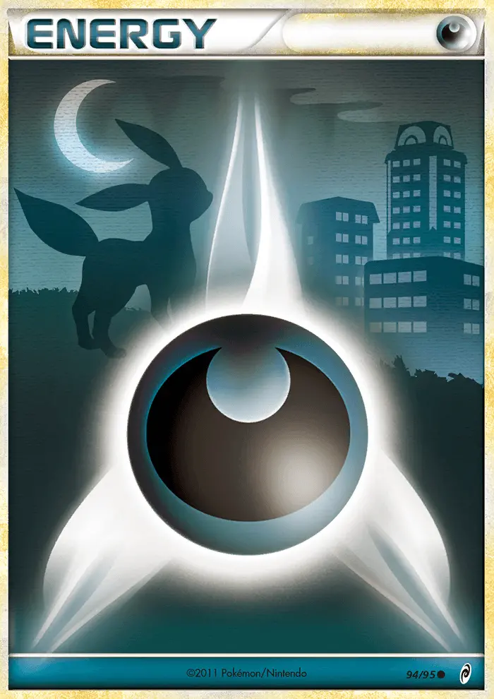 Darkness Energy Common Pokemon card #94 from Call of Legends