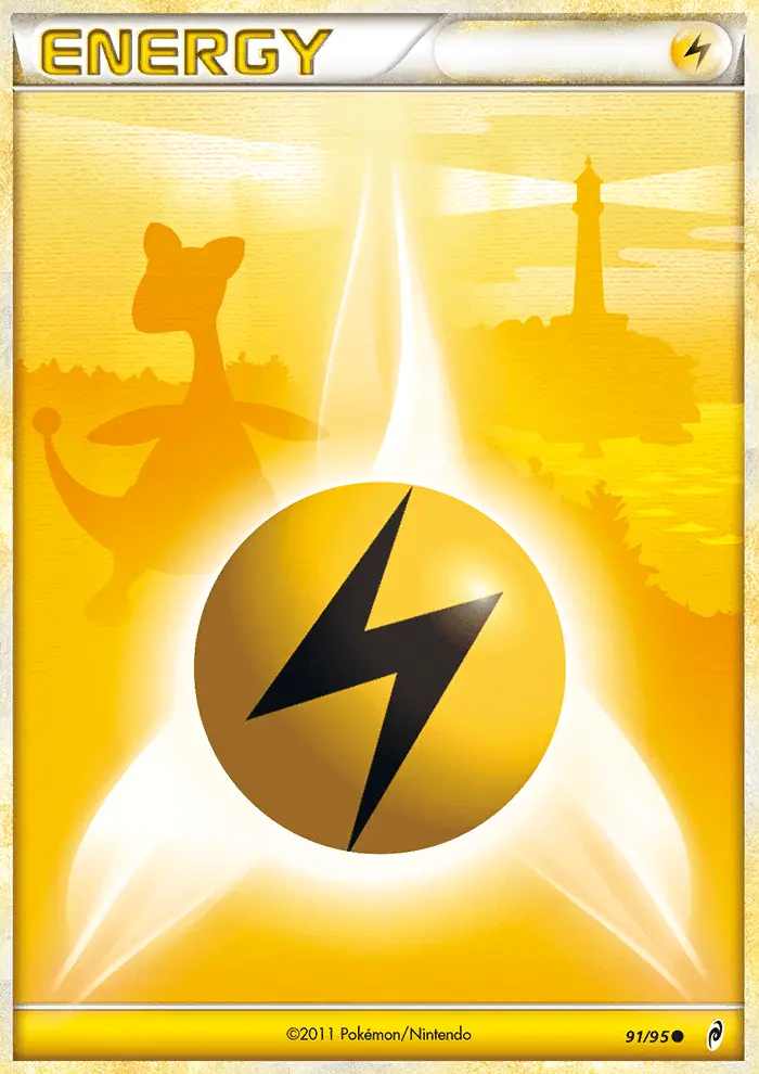 Lightning Energy Common Pokemon card #91 from Call of Legends