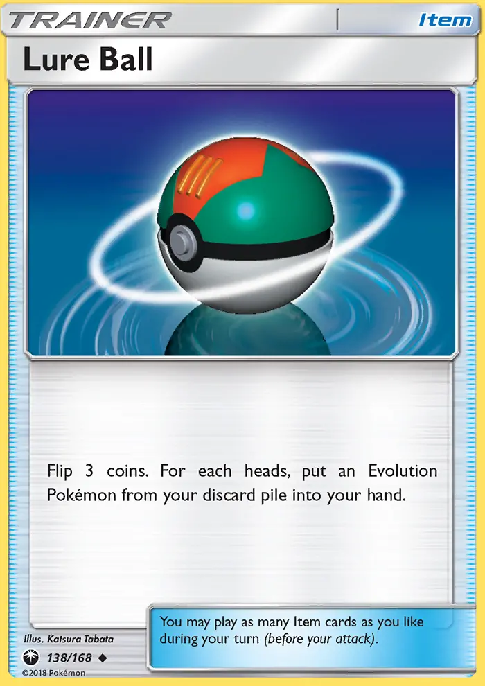 Lure Ball Uncommon Pokemon card #138 from Celestial Storm