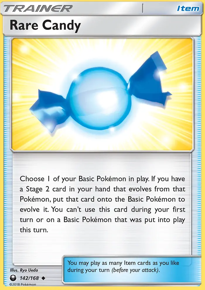 Rare Candy Uncommon Pokemon card #142 from Celestial Storm