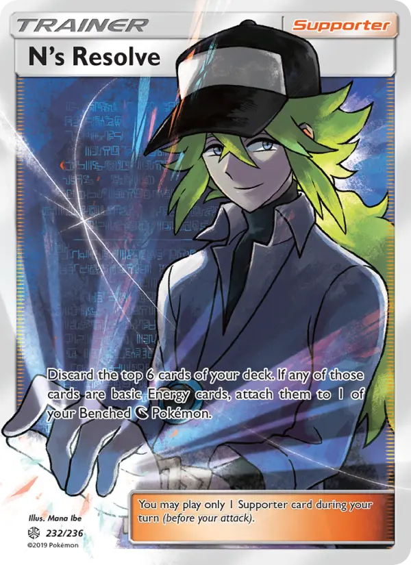 Mana Ibe Pokemon card artwork