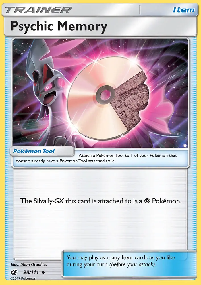 Psychic Memory Uncommon Pokemon card #98 from Crimson Invasion