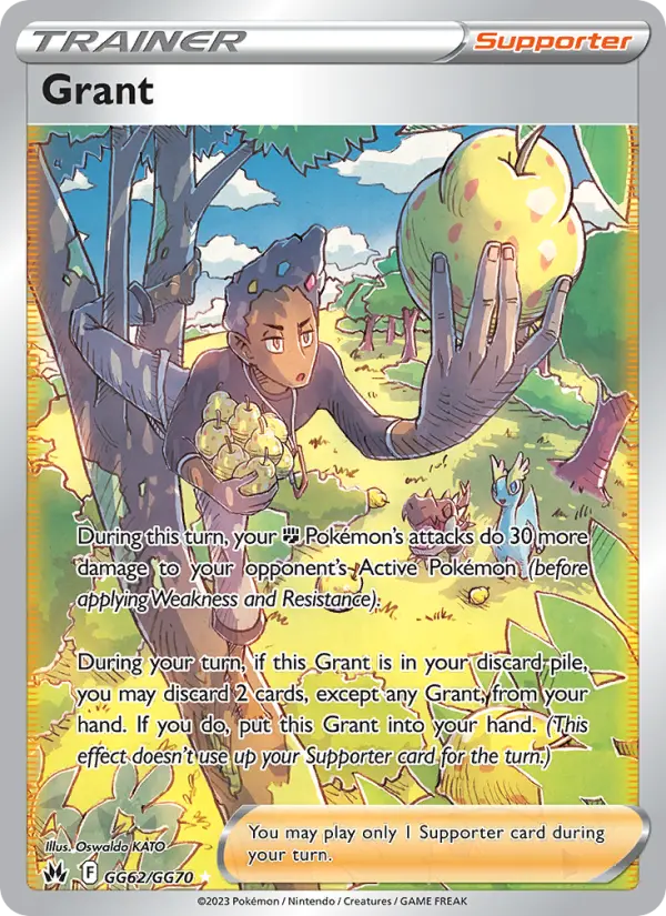 Grant Ultra Rare Pokemon card #GG62 from Crown Zenith