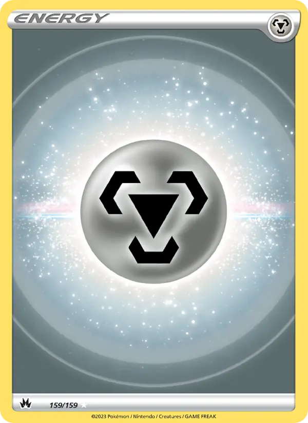 Metal Energy Ultra Rare Pokemon card #159 from Crown Zenith