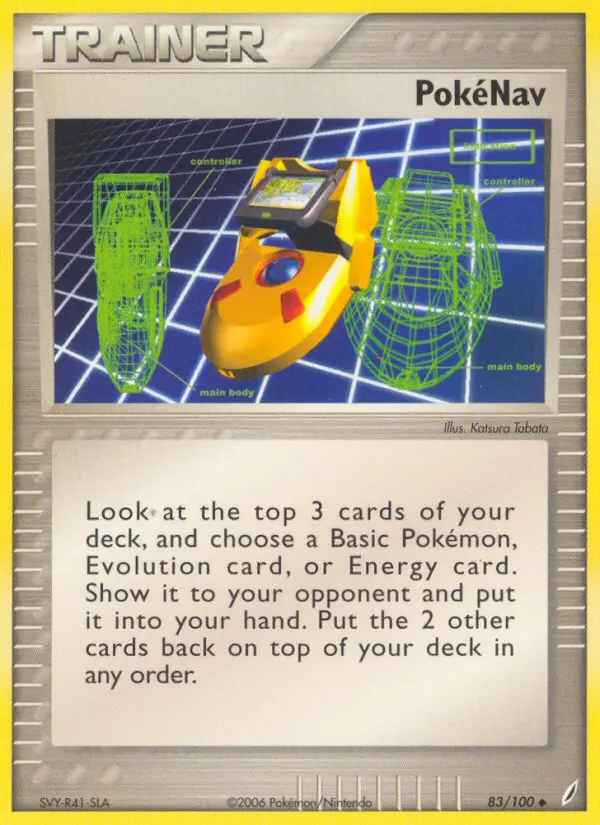PokéNav Uncommon Pokemon card #83 from Crystal Guardians
