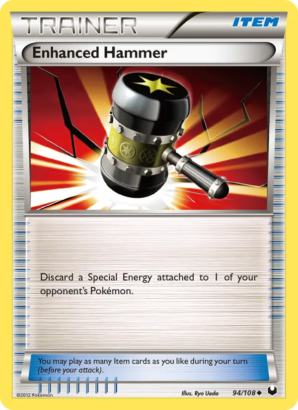 Enhanced Hammer Uncommon Pokemon card #94 from Dark Explorers