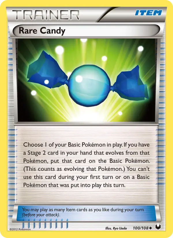 Rare Candy Uncommon Pokemon card #100 from Dark Explorers