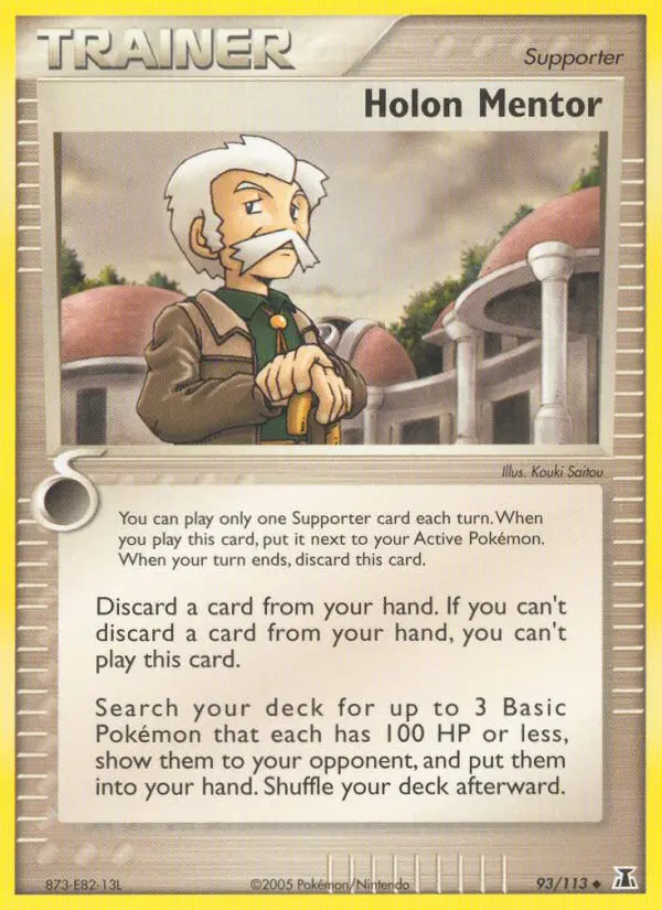 Holon Mentor Uncommon Pokemon card #93 from Delta Species