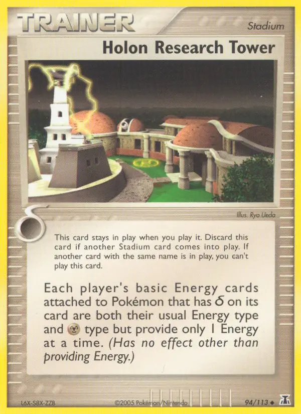 Holon Research Tower Uncommon Pokemon card #94 from Delta Species