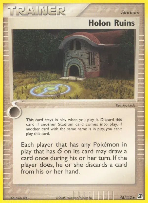 Holon Ruins Uncommon Pokemon card #96 from Delta Species