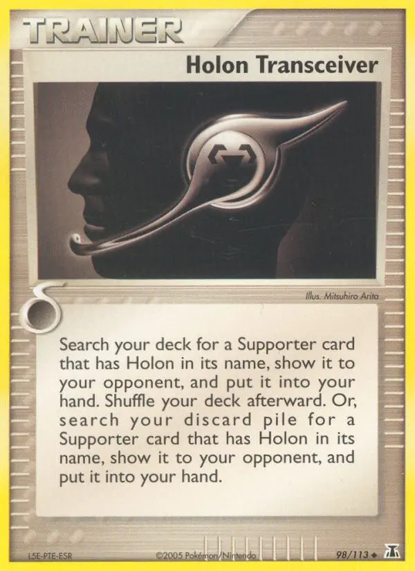 Holon Transceiver Uncommon Pokemon card #98 from Delta Species