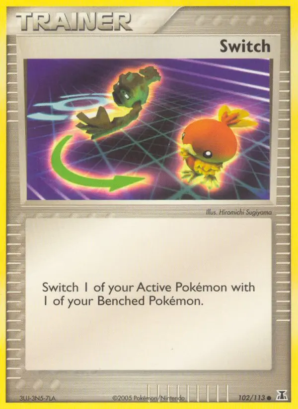 Switch Common Pokemon card #102 from Delta Species
