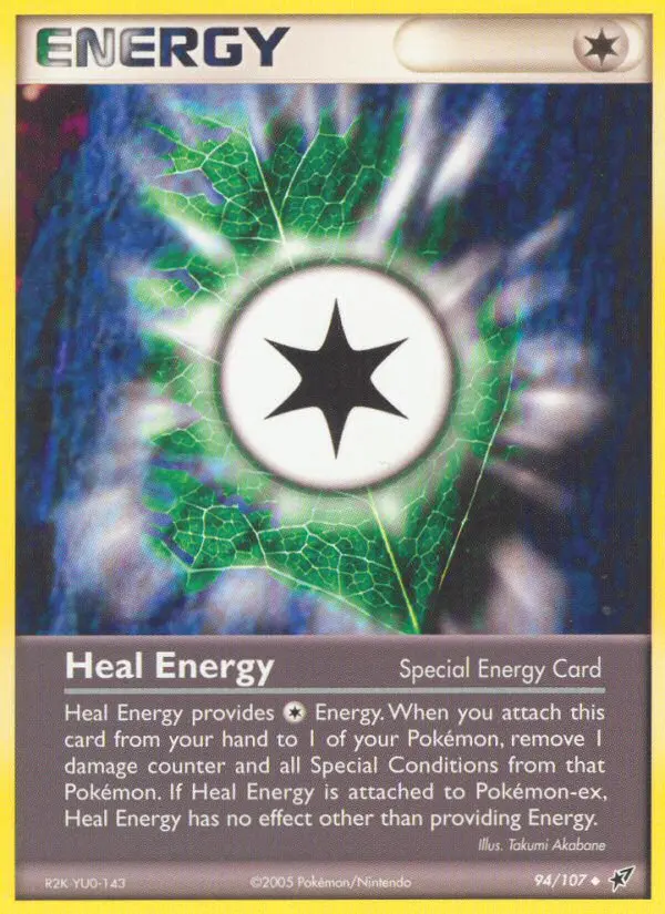 Heal Energy Uncommon Pokemon card #94 from Deoxys