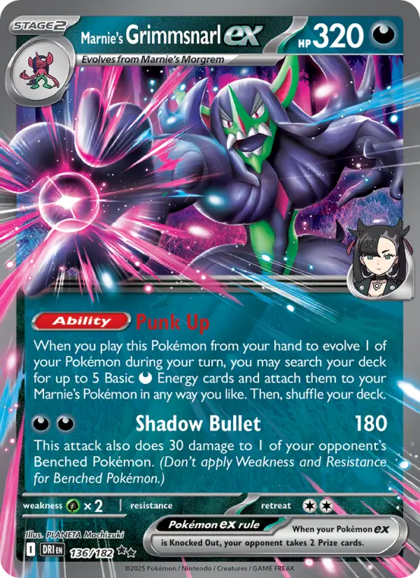 Grimmsnarl Pokemon card artwork