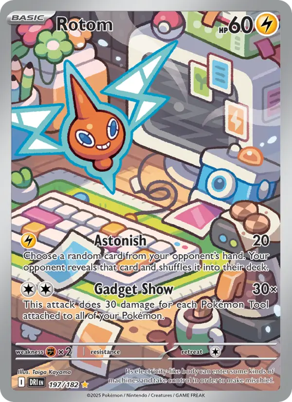 Taiga Kayama Pokemon card artwork