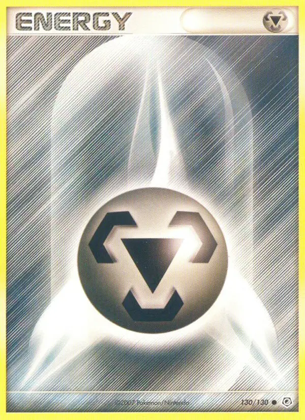 Metal Energy Common Pokemon card #130 from Diamond & Pearl