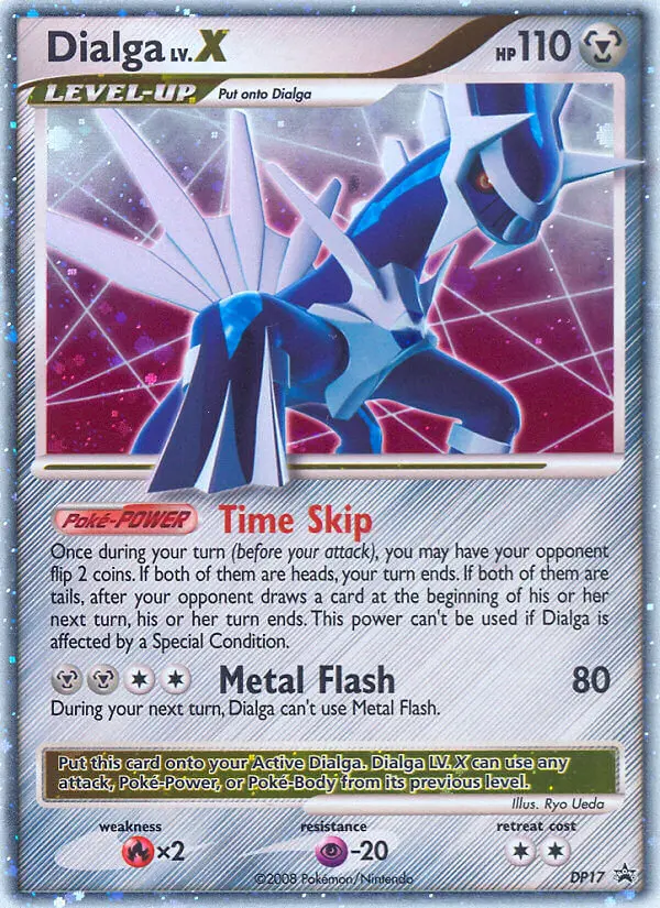 Dialga Common Pokemon card #DP17 from DP Black Star Promos