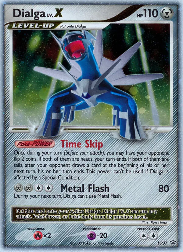 Dialga Common Pokemon card #DP37 from DP Black Star Promos