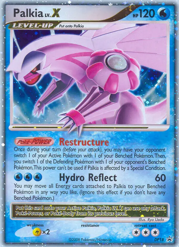 Palkia Common Pokemon card #DP18 from DP Black Star Promos