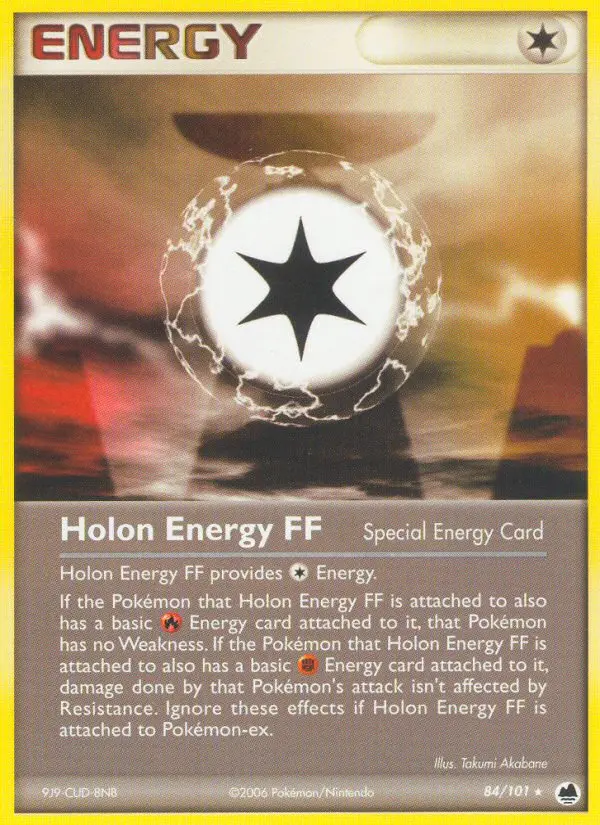 Holon Energy FF Rare Pokemon card #84 from Dragon Frontiers