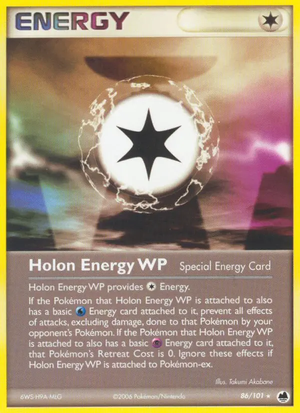 Holon Energy WP Rare Pokemon card #86 from Dragon Frontiers
