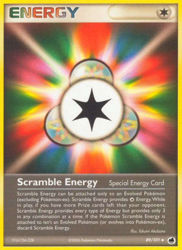 Scramble Energy Uncommon Pokemon card #89 from Dragon Frontiers