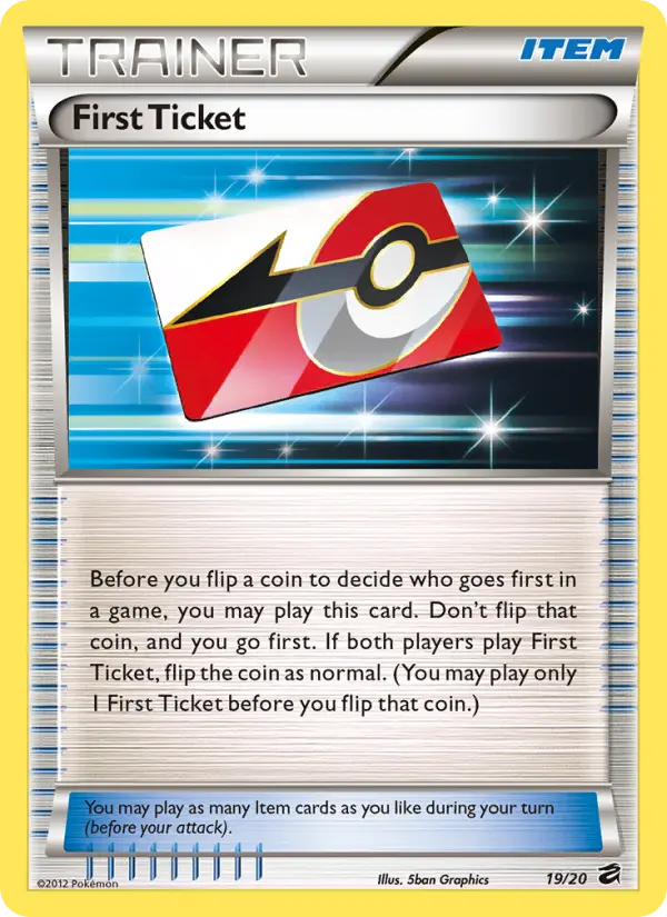 First Ticket Rare Pokemon card #19 from Dragon Vault