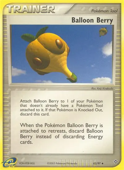 Balloon Berry Uncommon Pokemon card #82 from Dragon