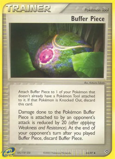 Buffer Piece Uncommon Pokemon card #83 from Dragon