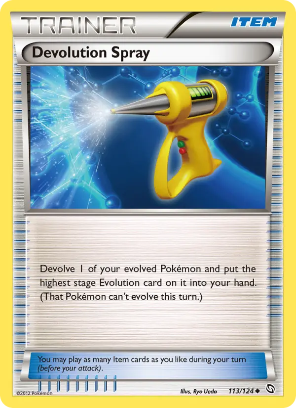 Devolution Spray Uncommon Pokemon card #113 from Dragons Exalted